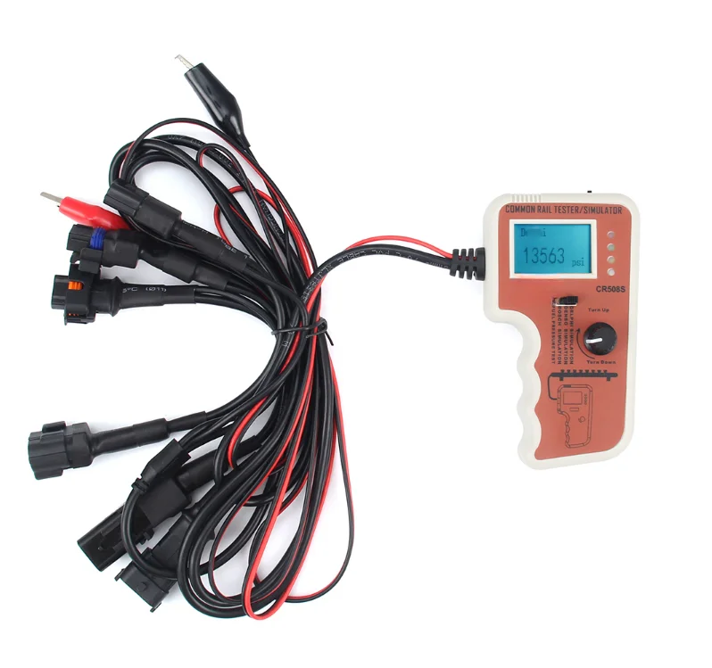 CR508S Digital Common Rail Pressure Tester and Simulator for High-Pressure Pump Engine diagnostic tool