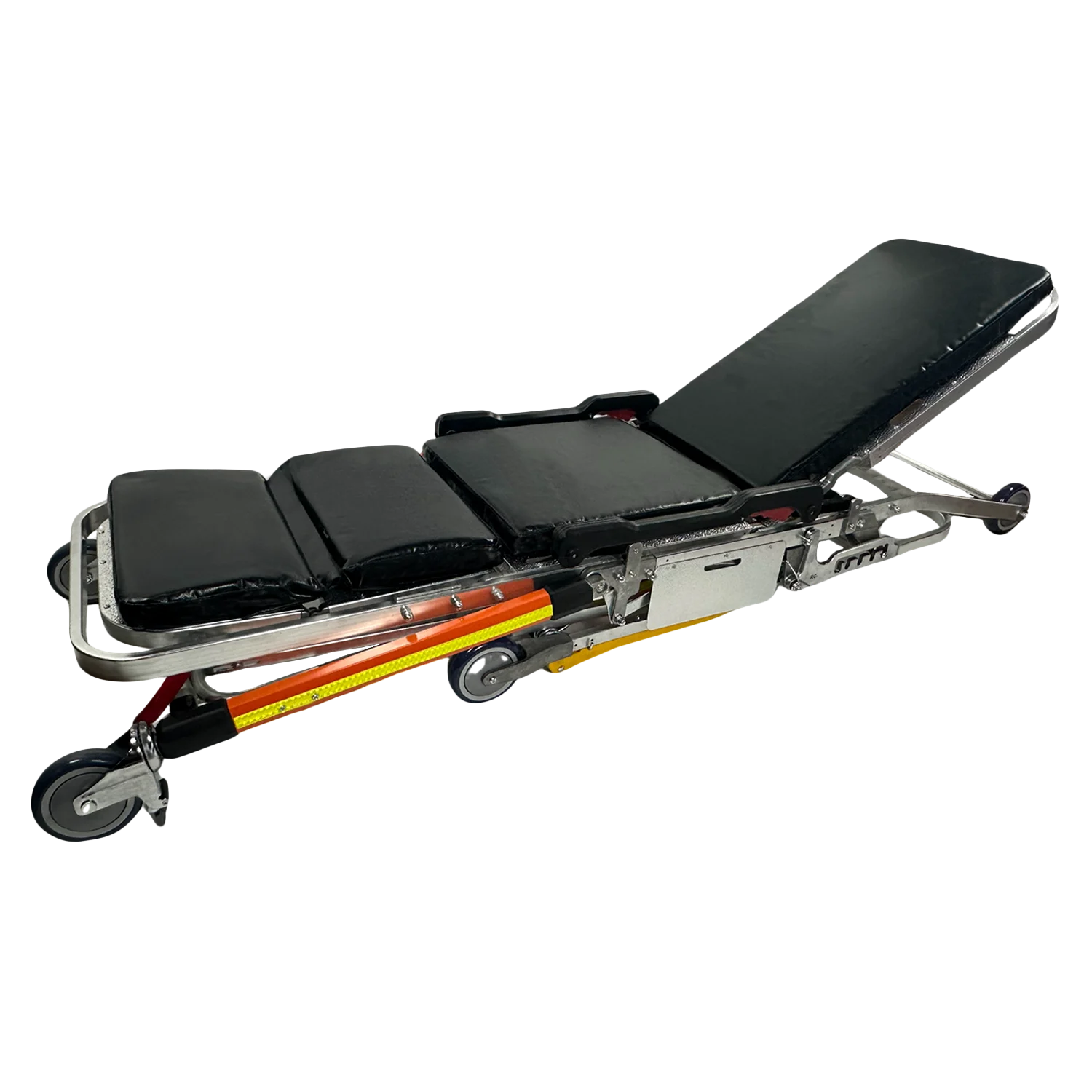 Aluminum Alloy Folding Emergency Ambulance Patient  Stretcher Trolley Patient transfer bed Ambulance Stretcher Chair