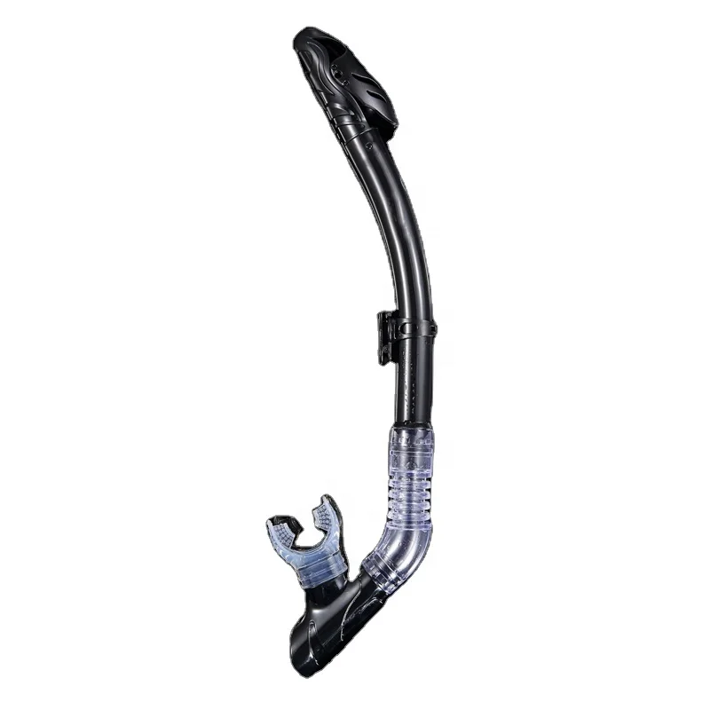 cheap silicone soft underwater scuba diving tude full dry snorkel