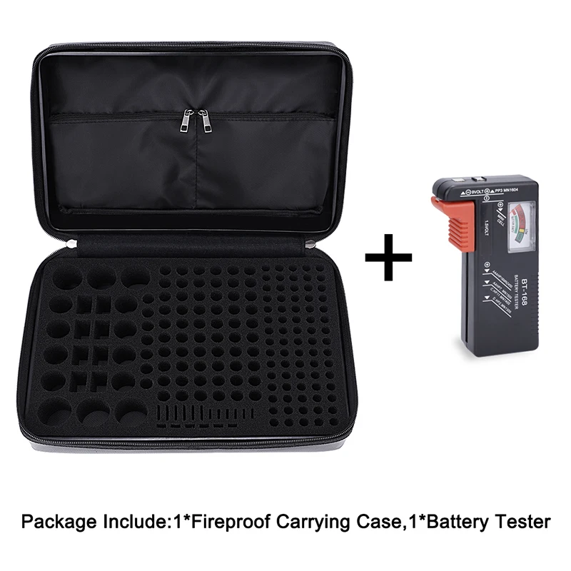 Certificate folder custom portable travel black fireproof safe documents bag file storage box waterproof battery bag