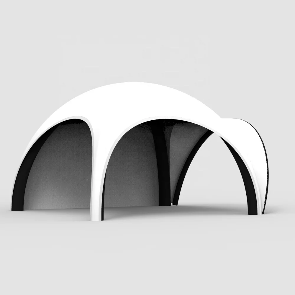 KCCE Factory Removable 0.3mm TPU square 10ft garden wedding inflatable marquee tent inflatable clear dome tent