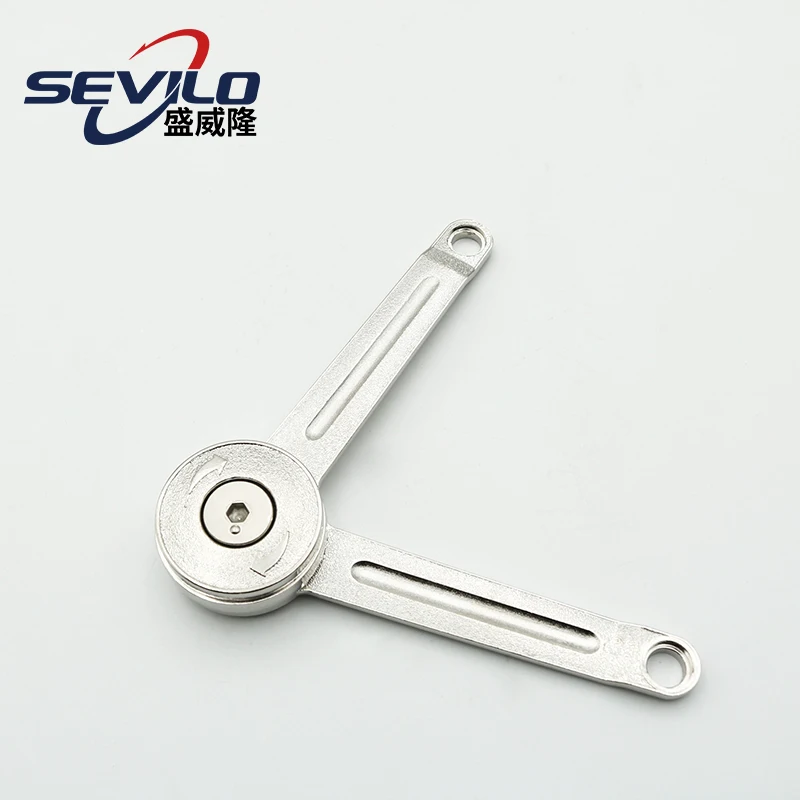 Zinc alloy cabinet lift-up flap support for wardrobe lid stay soft down lid support hinge stay