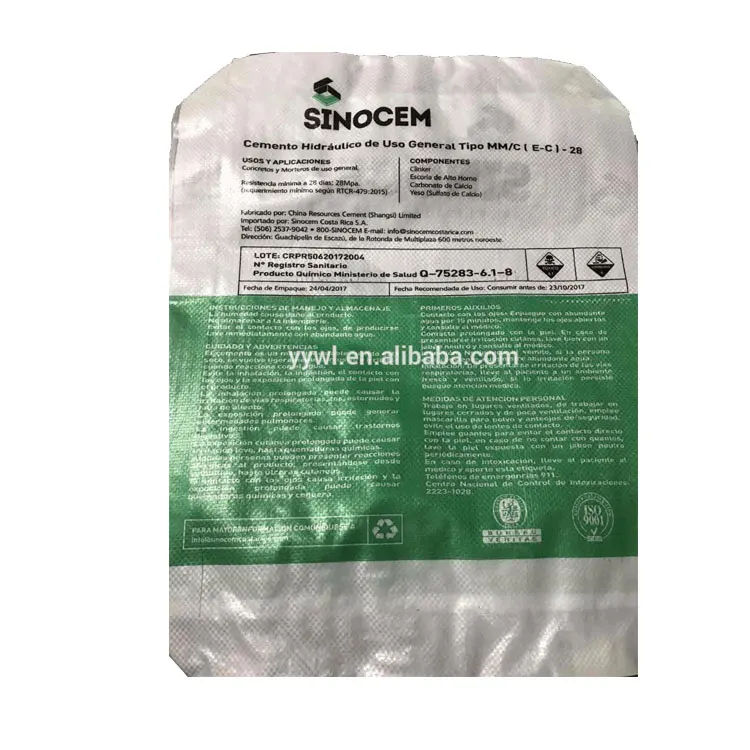 
Hot Sale Hot sale PP Woven Block Bottom Cement Valve Bag 50kg cement sack 