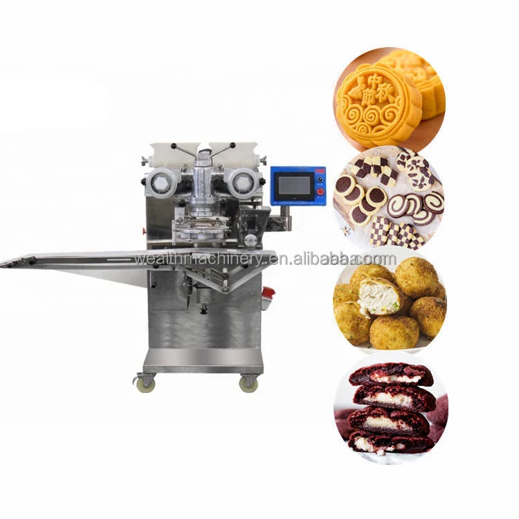 Manufacture offer encrusting maamoul mooncake cookies pineapple cake machine for food