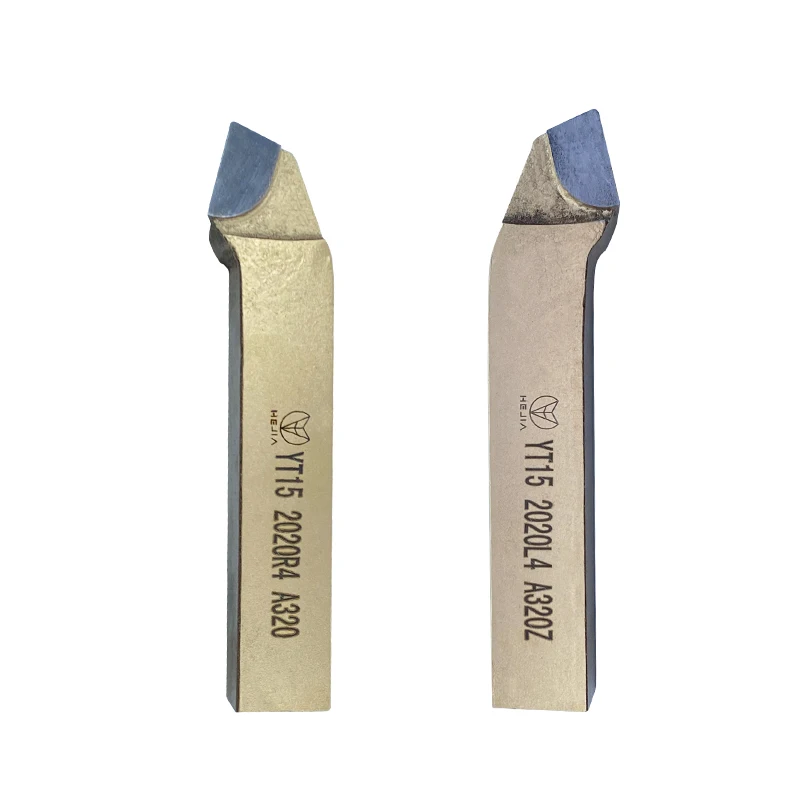 YT5 tungsten carbide brazed cutting tool with 12 handles and front and back blades Side bent turning tool