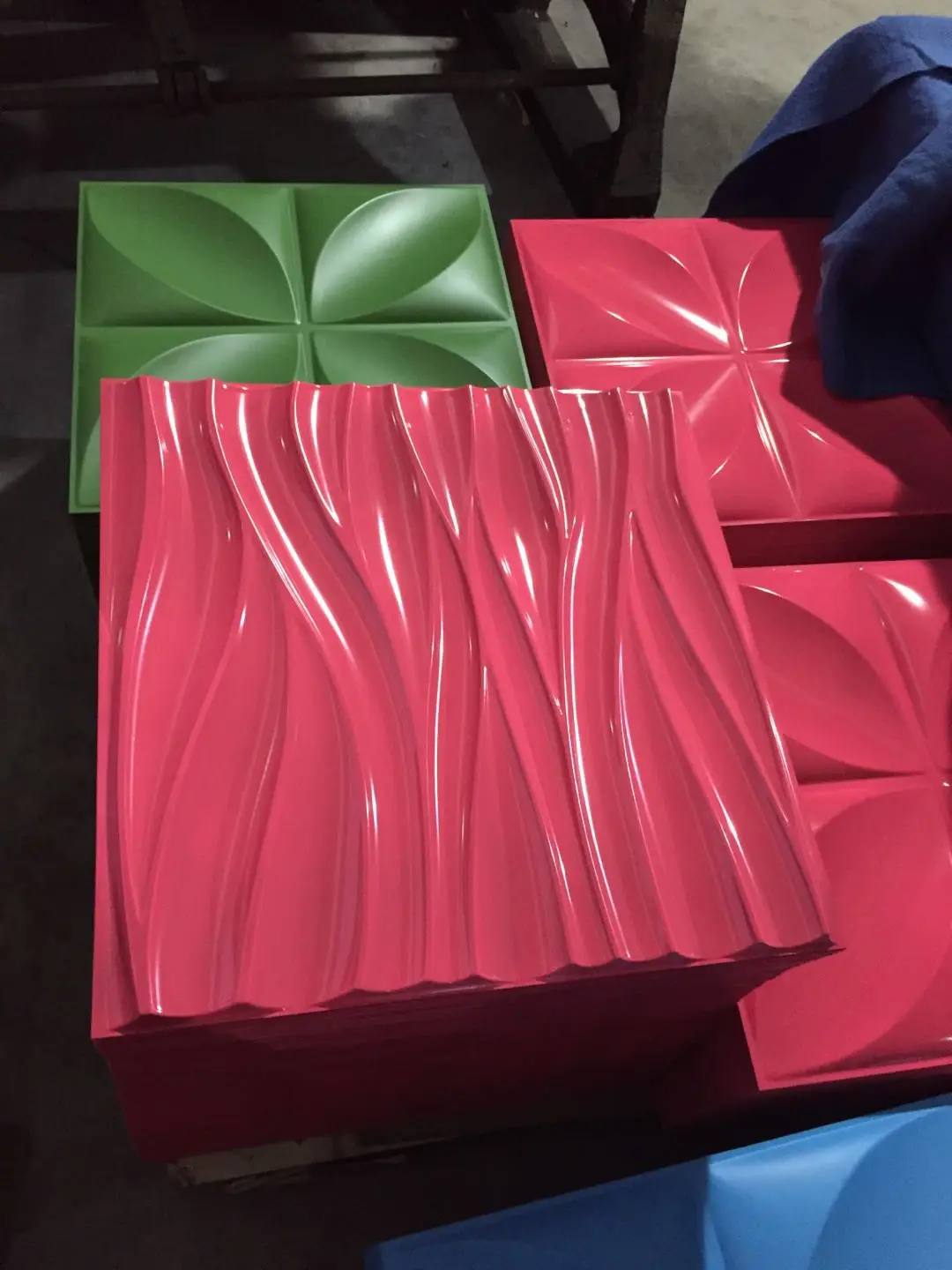 PVC Ceiling 3D Wall Panel Wallpaper Home Decoration