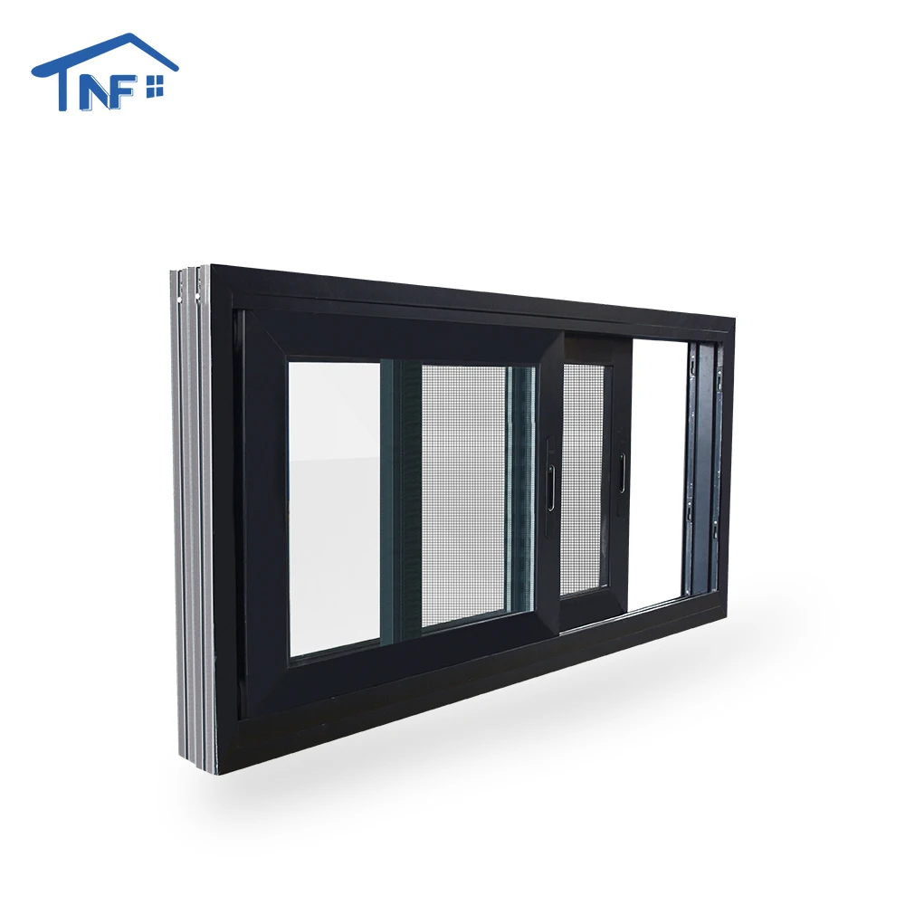 Aluminum profile three track price nigeria 36 x 48 sliding window