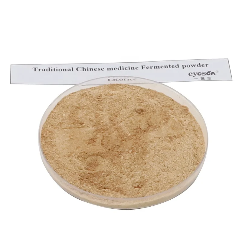 Fermented  Licorice root powder  traditional Chinese medicine herbal supplyments Glycyrrhiza glabra - skin whitening herb