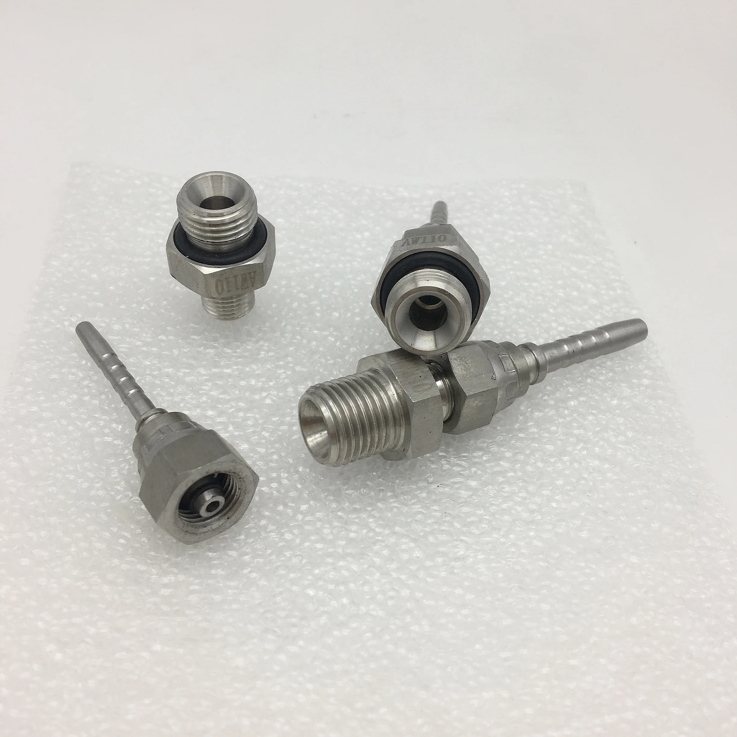 Материал SS 304 OEM, Индивидуальные женские и мужские фитинги для шлангов, адаптер для гидравлического оборудования