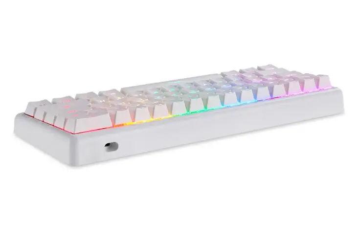 Ready To Ship Motospeed SK66 NEW DIY Wired Wireless Ergonomics RGB Mechanical Hot Swap 68 Hotswap Keyboard Case Set Kit