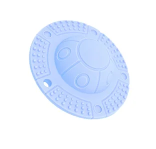 Best Seller UFO Spaceship Baby Teether Baby Molar Stick Newborn Silicone Chewing Gum