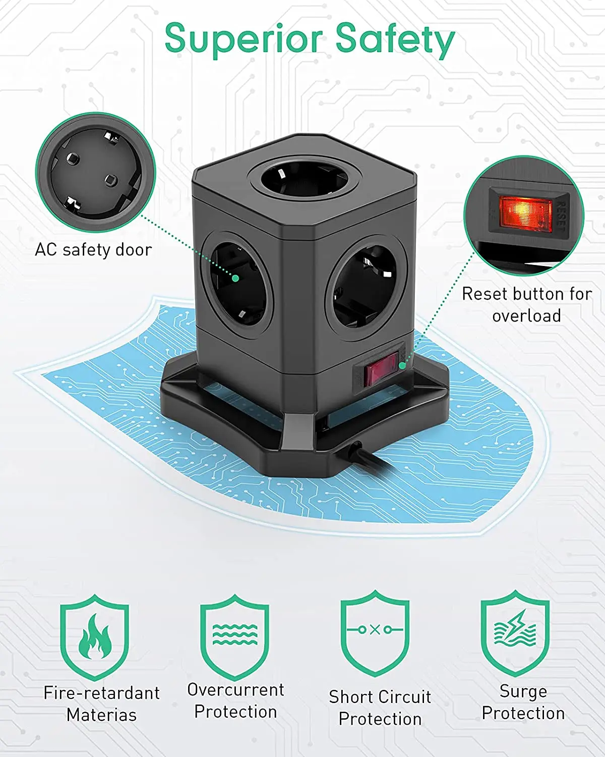 TP-VE3U5E: hot sales extension socket  power socket popsocket