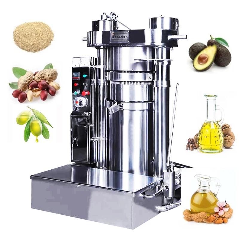 Avocado Oil Extraction Machine Olive Extruder Baobab Chilli Seed Extraction Sacha Inchi Oil Press Machine