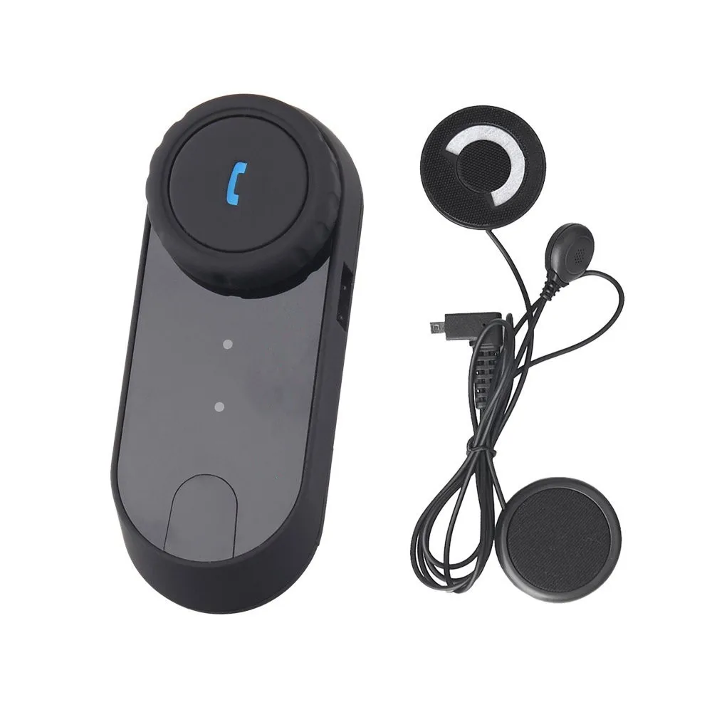T-COMSC Motorcycle helmet 800M FM radio 2 riders talk bt helmet intercom headset
