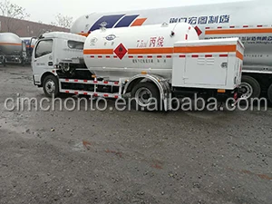 ASME GB 5 ton lpg truck Butane Propane Cooking Gas Dispenser Bobtail Tanker