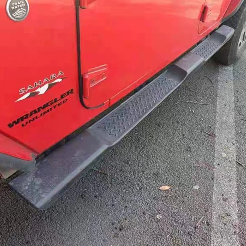 VISHN Original 2 4 Door Side Step Off-Road Car Auto Accessories Side step running board For Jeep Wrangler JK 07-17