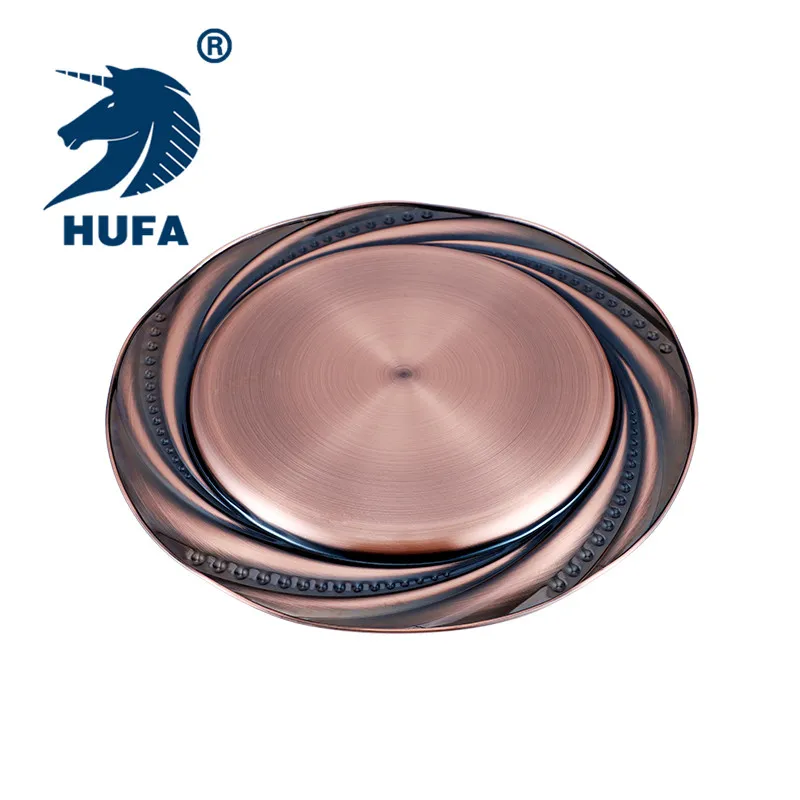 11 inch Metal pearl plate china round metal stainless steel serving plate food safety  uk dinner wedding silver charger plate