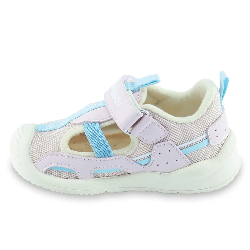 OEM/ODM 2021 Pink new fashion sping summer designer toddler kids girls rubber soft baby fancy flat beach  shoes