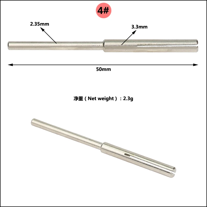 Sanding Paper Clamp Bar Sandpaper Split Holder Clip Rod Jewelry Making Grinding Polishing Tool for Jeweler