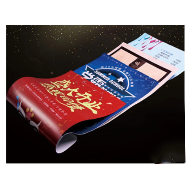 
Hot Sale Customized Fashion Promotion High Quality Digital AD Poster 