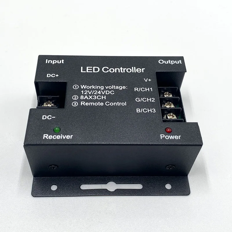 18 А RF беспроводная RGB мягкая световая полоса сенсорный пульт дистанционного управления светодиодный контроллер цветной модуль панель диммер