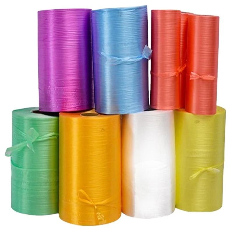 PP/PE Tying Tape Colored Polyethylene Packing Strapping Packaging Rope for Agriculture Bundling From Factory Price