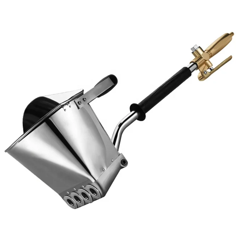 China Cement Spraying Hopper Plastering Sprayer Mortar Gun Cup Wall Power Air Parts Sales Support Bucket