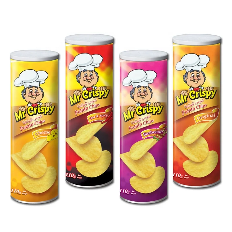 Pringles Style potato chips
