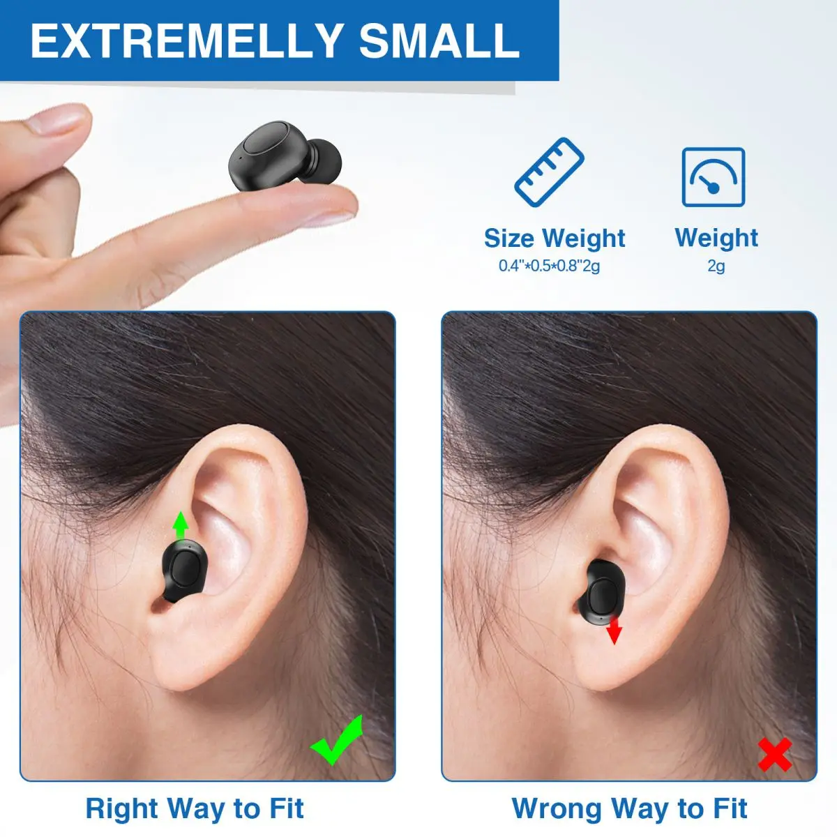 Medical In-ear Analog Hearing Amplifier rechargeable Mini China elder care Invisible Hearing Aid