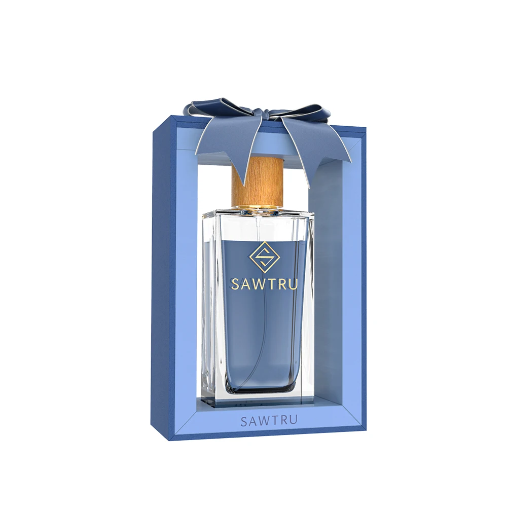 SAWTRU Gift Box Packaging Wooden Perfume Wooden Cosmetic Food Packaging Chocolate Box/cosmetic Package, Paper Gift Box MDF With SABER Certificate