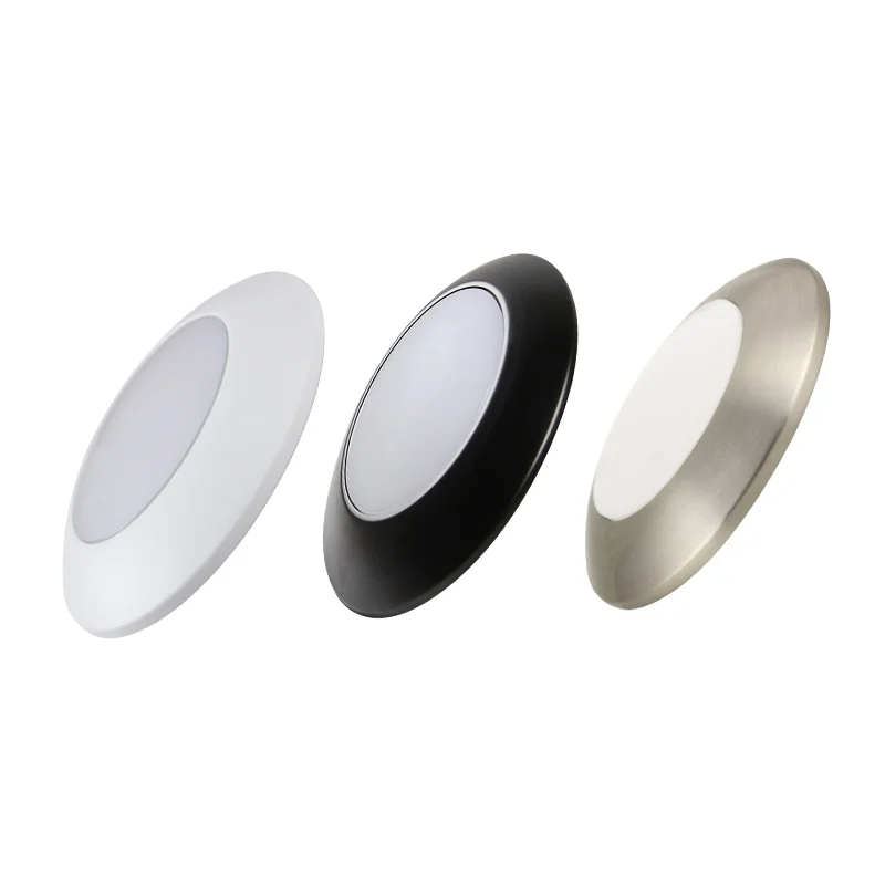 Worbest 4 дюйма 6 дюймов LED диск светильники заподлицо светодиодный потолочный светильник 11 Вт 13 тусклый низкий профиль поверхностного монтажа ETL