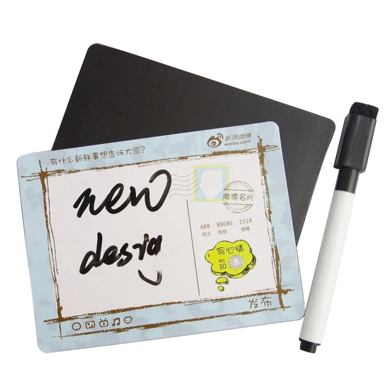 
Best Price Dry Erase Magnetic Whiteboard /Small White Message board for Home, Office and School 