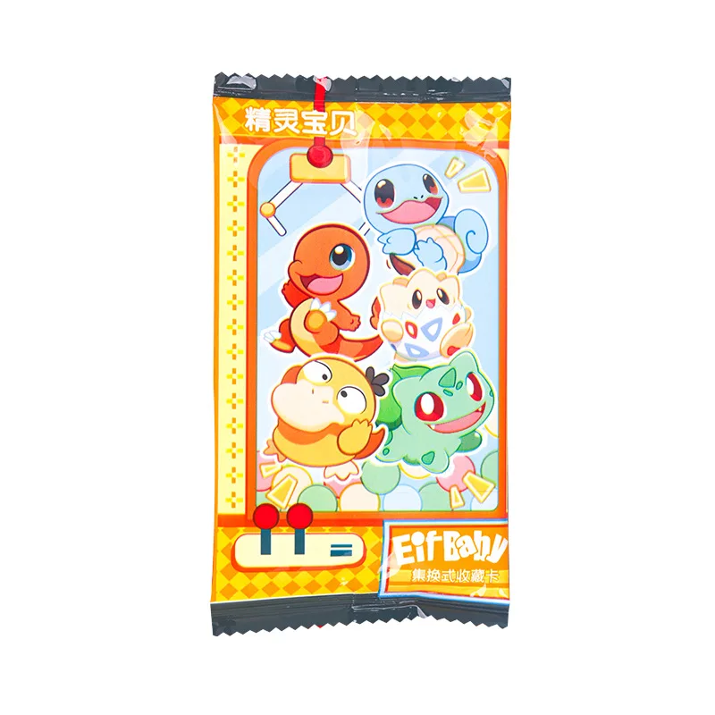Wholesale High Quality 30 Pcks/Box Tcg Poke Mon Booster Cards  Eif Baby Collectible Cartoon Cards Trading Poker Cards