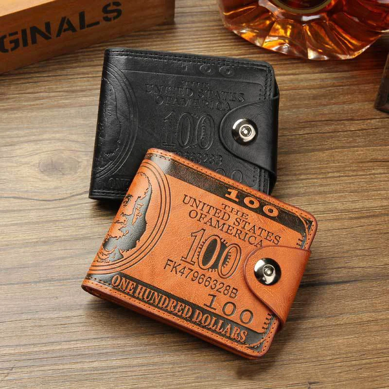 Лидер продаж, модный минималистичный кошелек, кожаный Роскошный кошелек, кошельки для мужчин