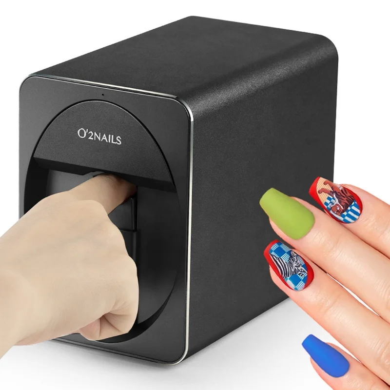 2024 Popular China Mobile Nail Printer Pattern Printing Machine Portable Nail painting machine 3D Printer For Nail