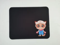 Ready to ship Umila office mousepad Computer natural rubber original customized lock edge multi-color office worker mouse pad