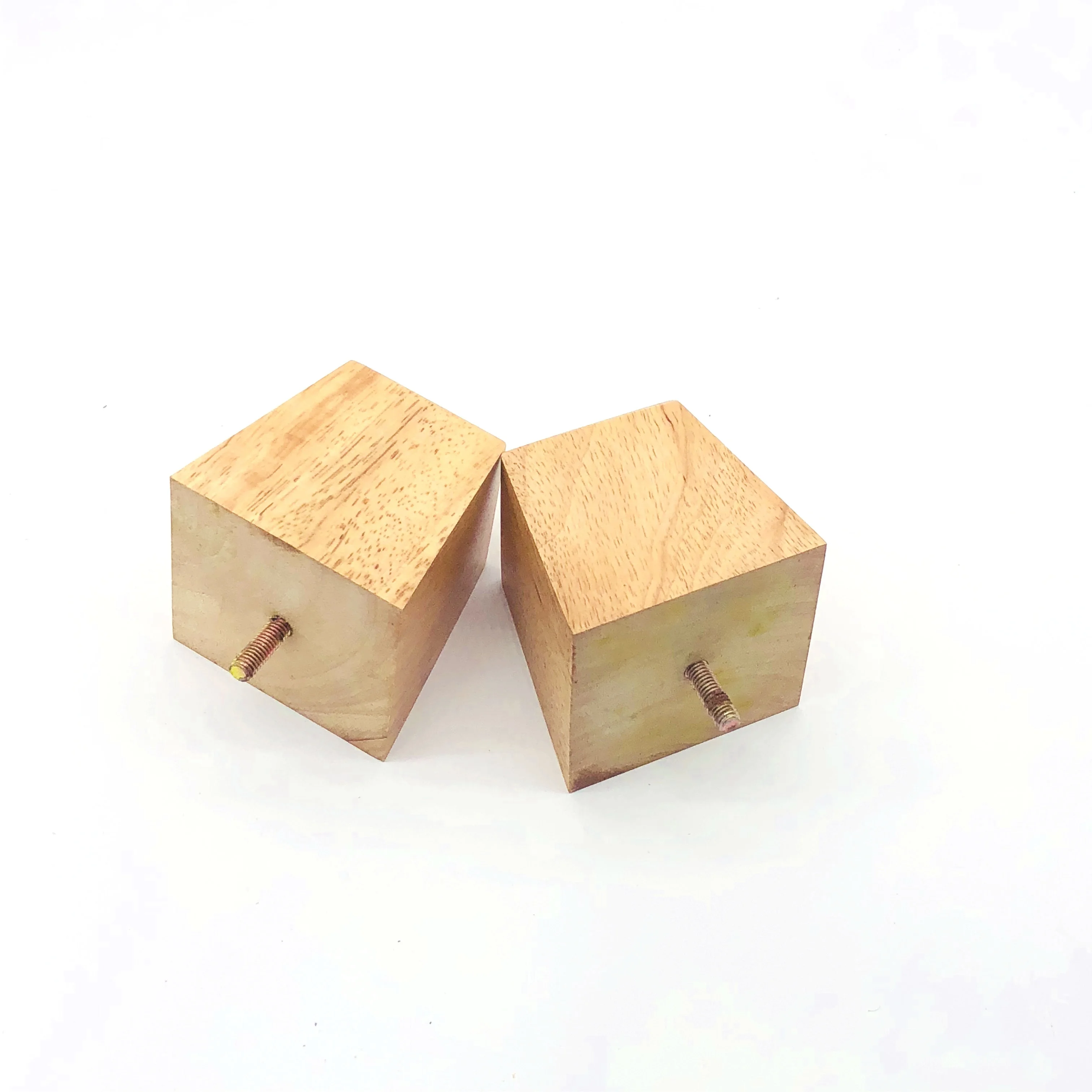 wholesale high quality square wood legs for furniture  wooden sofa leg  table  chest wood leg
