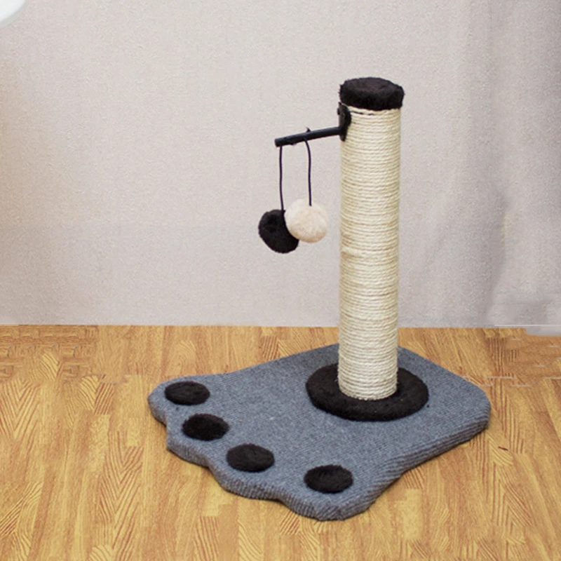 Small Size With Toys For Pets Playing Simple Cat Tree House Scratching Tree Climbing Wooden Pet Furniture