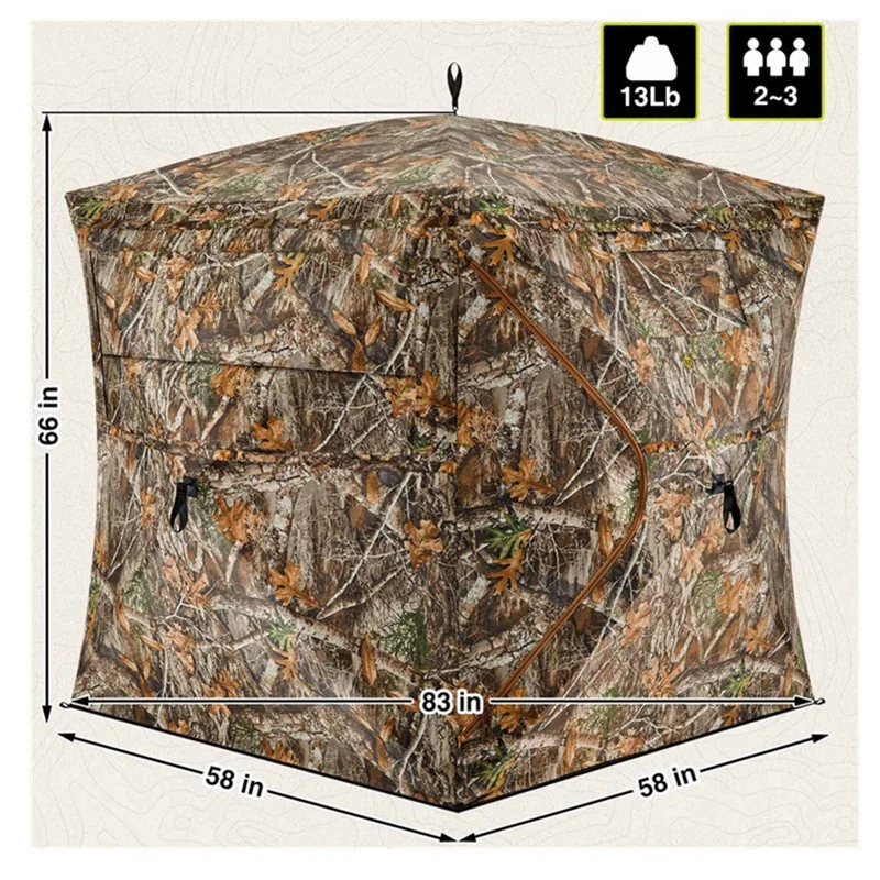 2-3 Person Hub Tent Hunting Tent For Sales