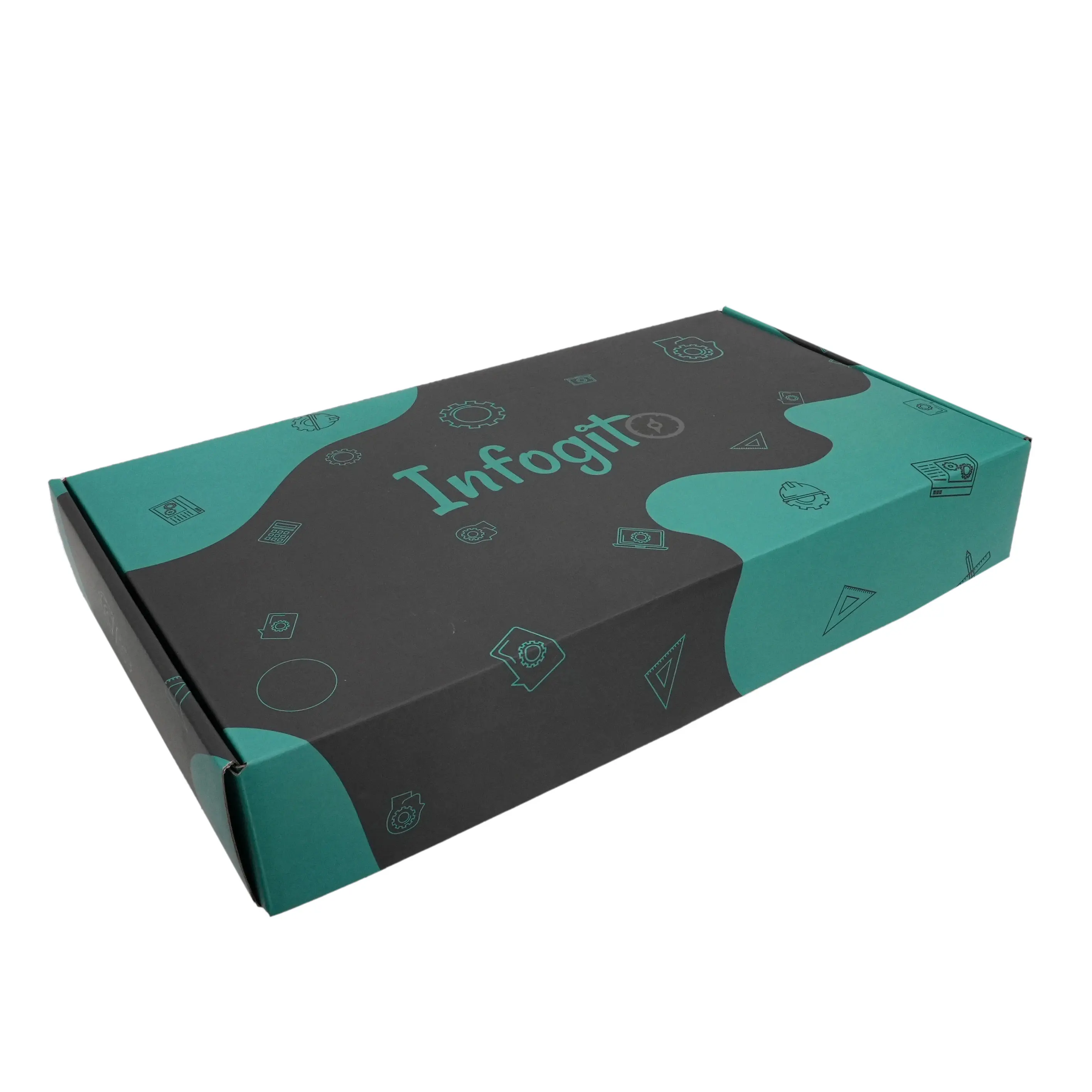 Custom Printing Brand Logo Luxury Suit Shirt Packaging Shipping Paper Box for gift