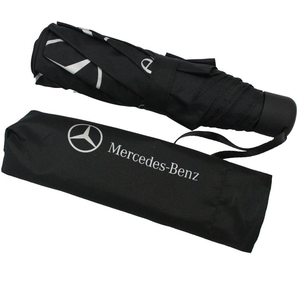 Лидер продаж, солнечные и дождливые зонтики на заказ с принтами логотипа клиента, недорогой складной ручной Зонт с 3 карманами