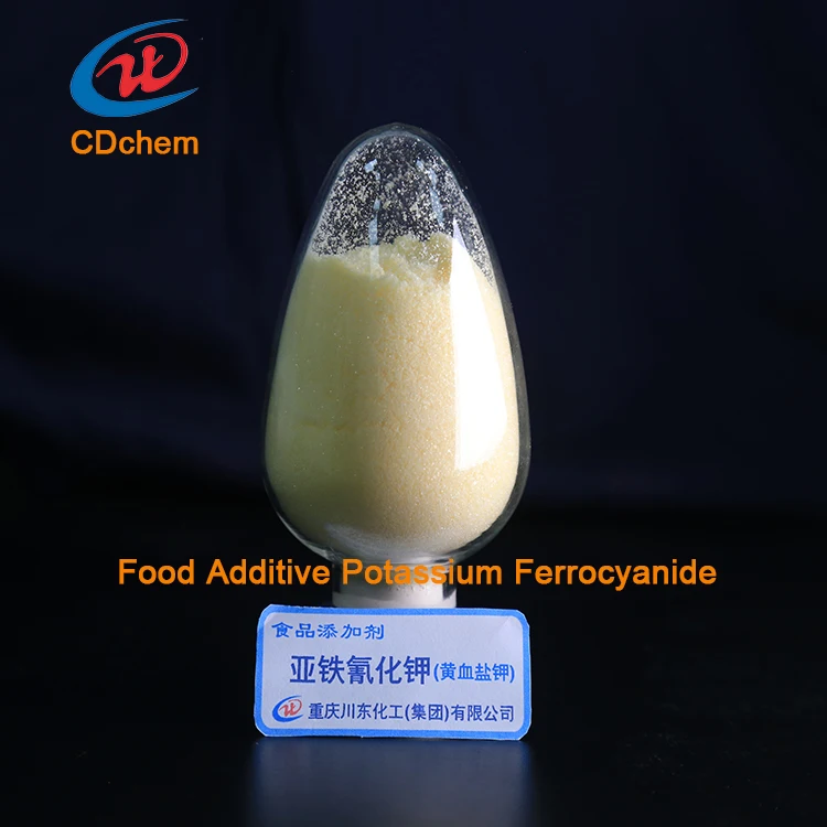 
Hot selling food additive Potassium Ferrocyanide price 