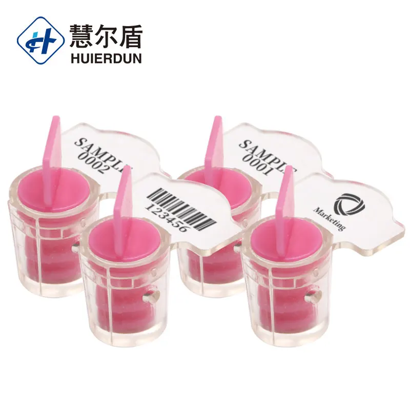 HED-MS102 security plastic twist tight meter seal  meter anchor pc/pp plastic security seal