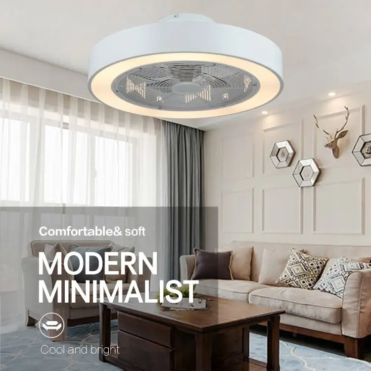 Lamp Led Use Indoor 36W Ceiling Fan Light With Remote Control