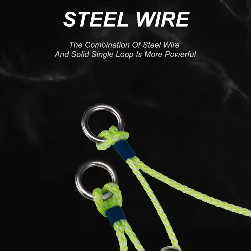 Wholesale Bulk BKK 8062 jigging assist hooks with glow silk 1/0 - 7/0 deep sea fishing hooks