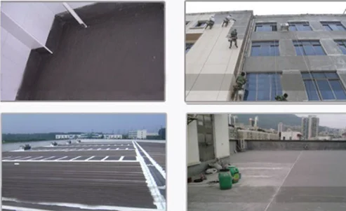 High Quality Polymer Modified Cement Roof Waterproof Coating