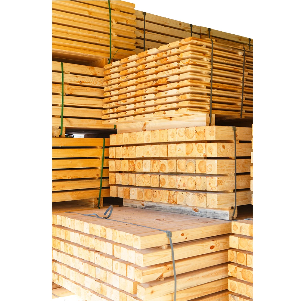 Solid Pine Wood Board Building Material Pine Wooden Chinese Lumber Timber Railway Sleeper New Cement Sleeper