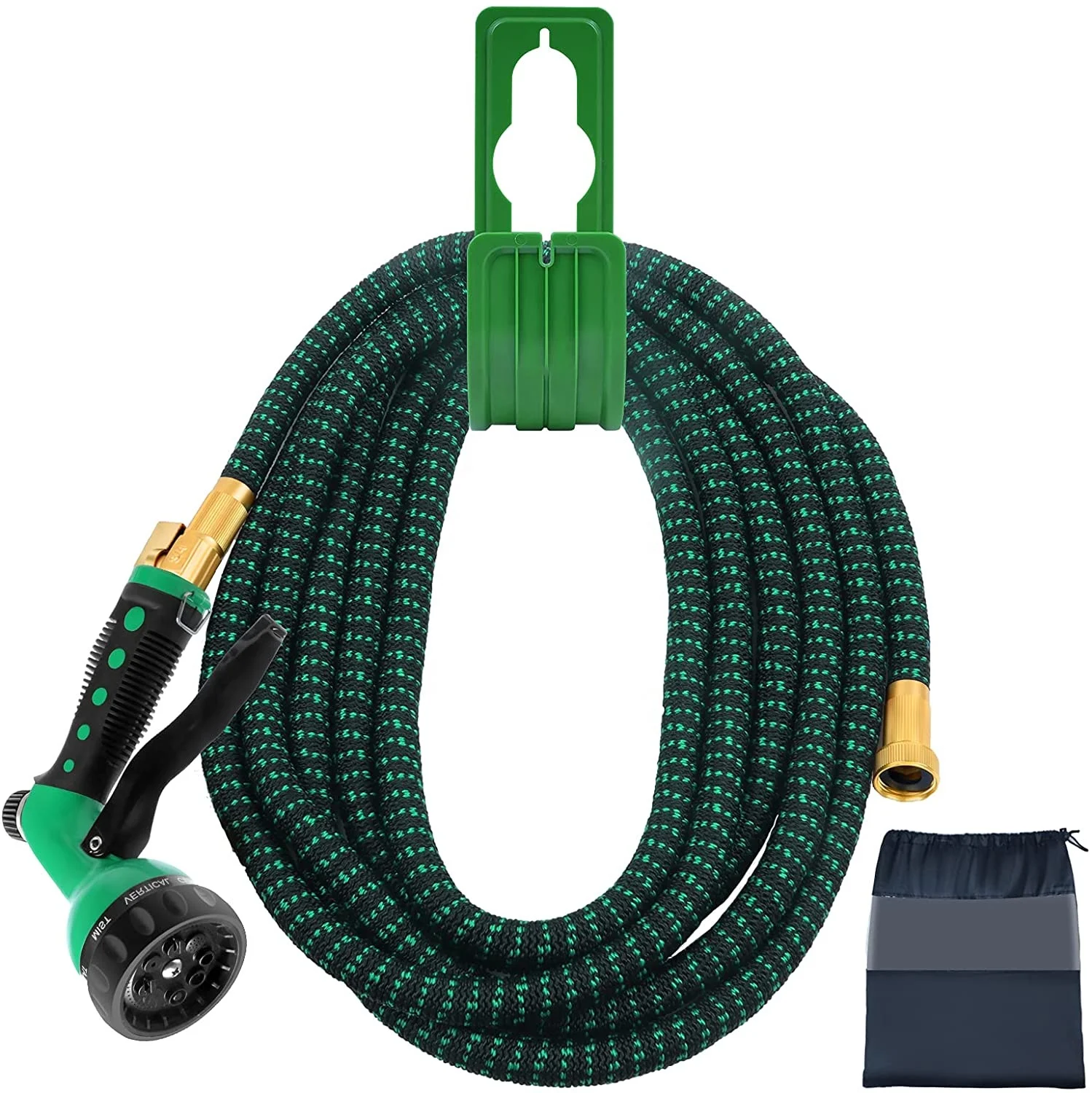 2024 Hot Selling Water Garden Hose Flexible Expandable Garden Hose Pipe with Brass Connector
