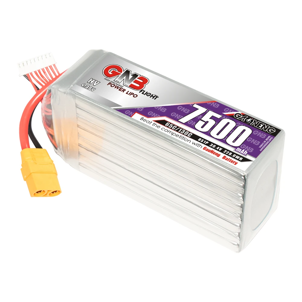 GNB GAONENG LiHV 7500 мАч 8S 30 4 V 65C 130C XT90 RC LiPo батарея автомобильный Дрон для самолета Мультикоптер лодка
