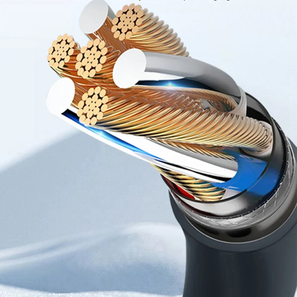 Multiple protection IP67 protection pure copper cable 5m ZR-EUO08-3 shell material gun head PC9330 pile box ABS